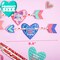 JOYIN 36 pack Valentines Day Gift Cards with Gift Cupid's Arrow Pencil Set for Valentine Classroom Exchange Prizes Party Favors